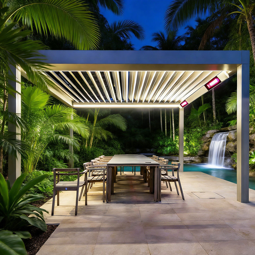 ขายตรงจากโรงงาน ศาลาอลูมิเนียม - Outdoor Furniture Gazebo บทวิจารณ์และราคา