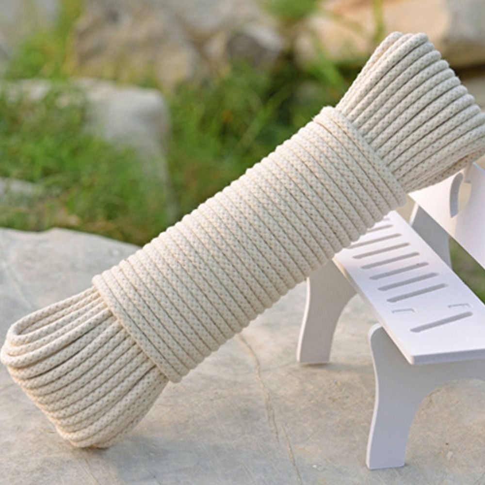 เชือกฝ้ายแข็งแรงนำกลับมาใช้ใหม - Outdoor Furniture Rope บทวิจารณ์และราคา