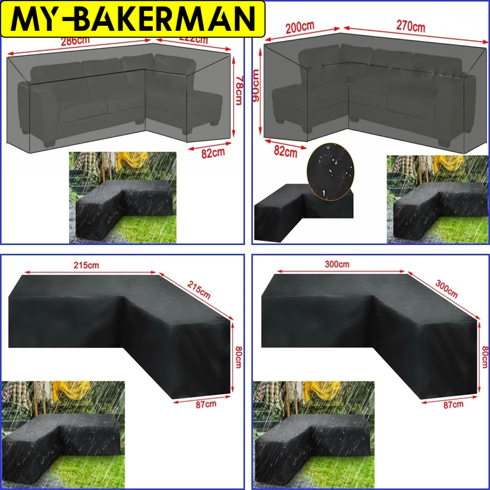 เฟอร์นิเจอร์รูปตัว L ผ้าคลุมกั - Outdoor Furniture Varnish บทวิจารณ์และราคา