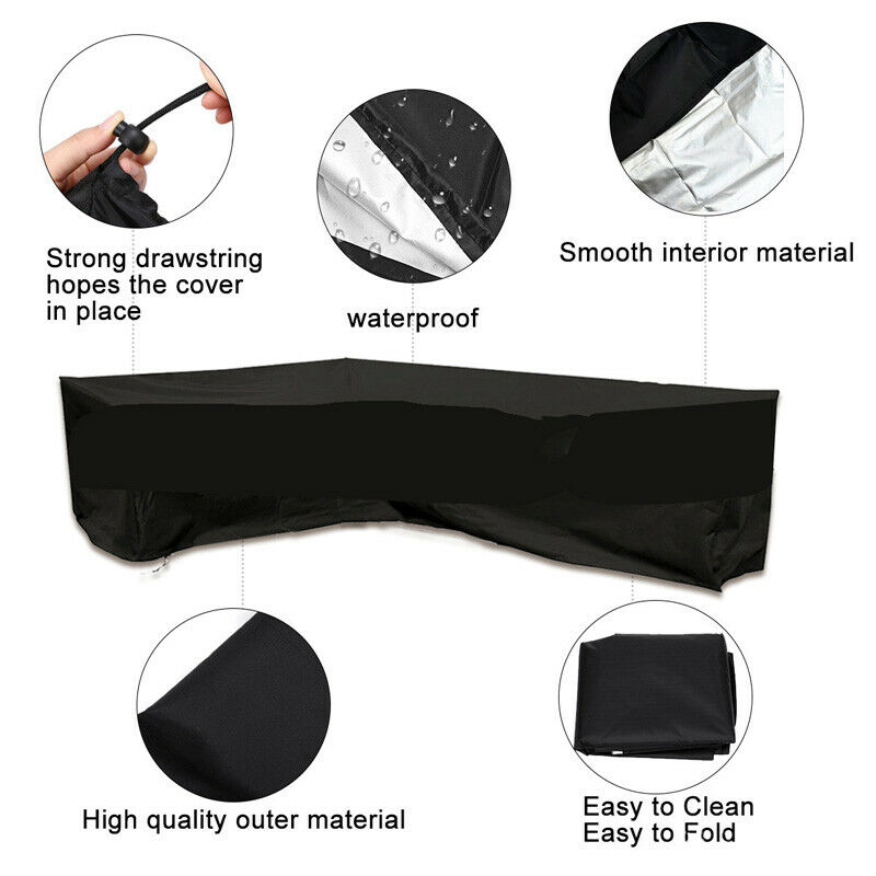 เฟอร์นิเจอร์รูปตัว L ผ้าคลุมกั - Outdoor Furniture Varnish บทวิจารณ์และราคา