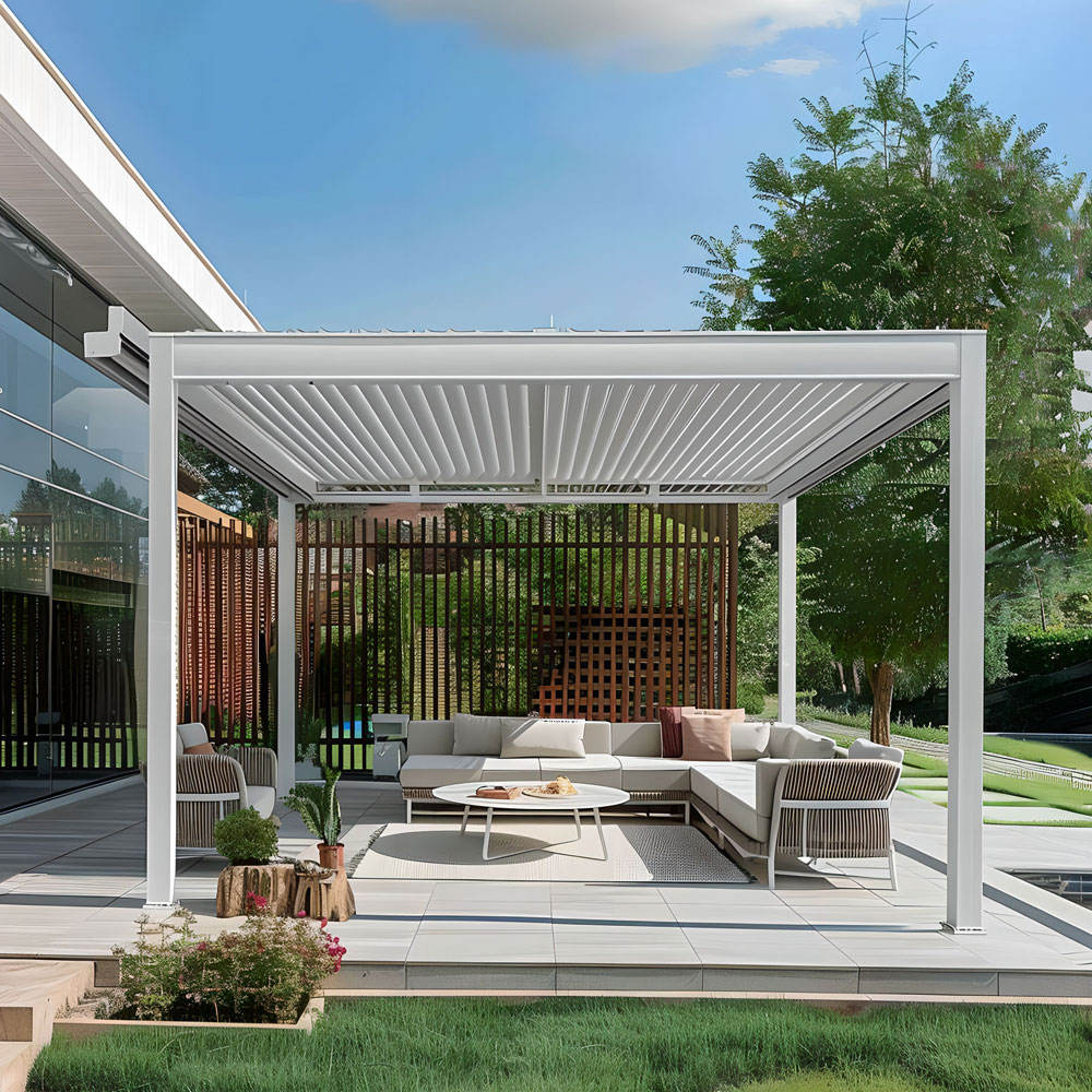 ศาลาหลังคาคลุมกลางแจ้งแบบมีบาน - Outdoor Furniture Gazebo บทวิจารณ์และราคา