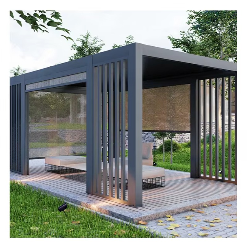 ศาลาและศาลาพักผ่อนกลางแจ้งแบบป - Outdoor Furniture Gazebo บทวิจารณ์และราคา