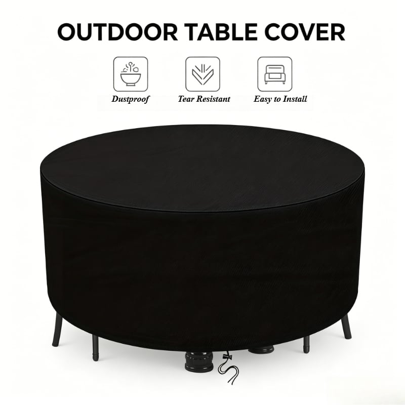 ผ้าคลุมเฟอร์นิเจอร์สำหรับลานกล - Outdoor Furniture Table บทวิจารณ์และราคา