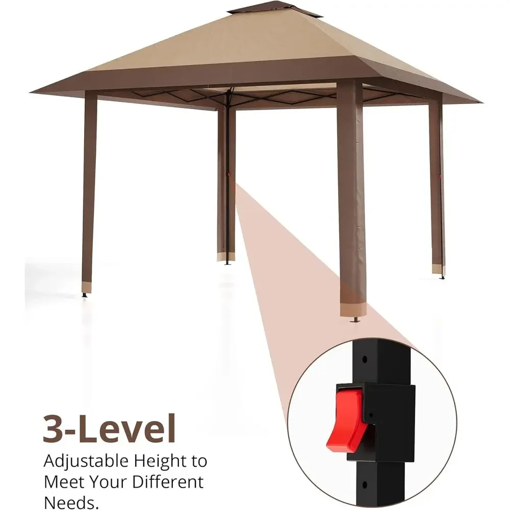 ศาลาพักผ่อนกลางแจ้งขนาด 13x13  - Outdoor Furniture Gazebo บทวิจารณ์และราคา