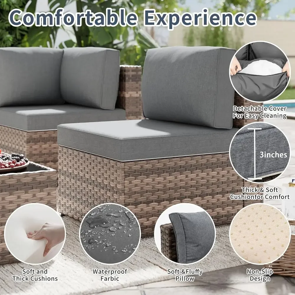 ชุดเฟอร์นิเจอร์สำหรับพื้นที่กล - Outdoor Furniture Fire Pit Set บทวิจารณ์และราคา