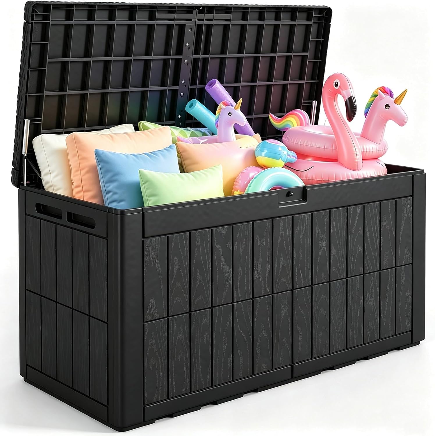 กล่องเก็บของกลางแจ้งขนาดใหญ่ 1 - Outdoor Furniture Weatherproof บทวิจารณ์และราคา
