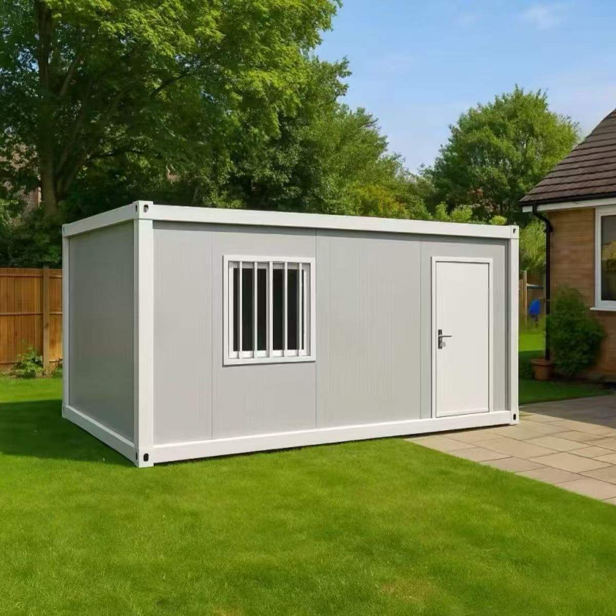 บ้านสำนักงานเคลื่อนที่ทรงสี่เห - Outdoor Furniture Metal บทวิจารณ์และราคา
