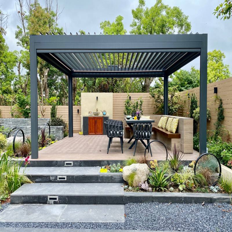 ศาลาพักผ่อนกลางแจ้งกันแดด วิลล - Outdoor Furniture Gazebo บทวิจารณ์และราคา