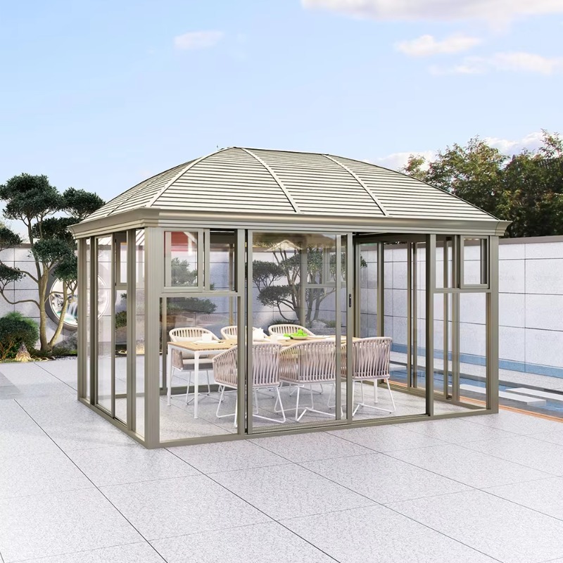 ห้องอาบแดดแบบตั้งอิสระ บ้านกระ - Outdoor Furniture Gazebo บทวิจารณ์และราคา
