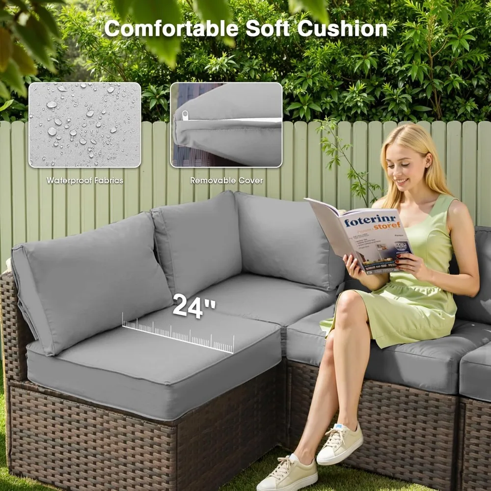 ชุดเฟอร์นิเจอร์สำหรับพื้นที่กล - Outdoor Furniture Fire Pit Set บทวิจารณ์และราคา