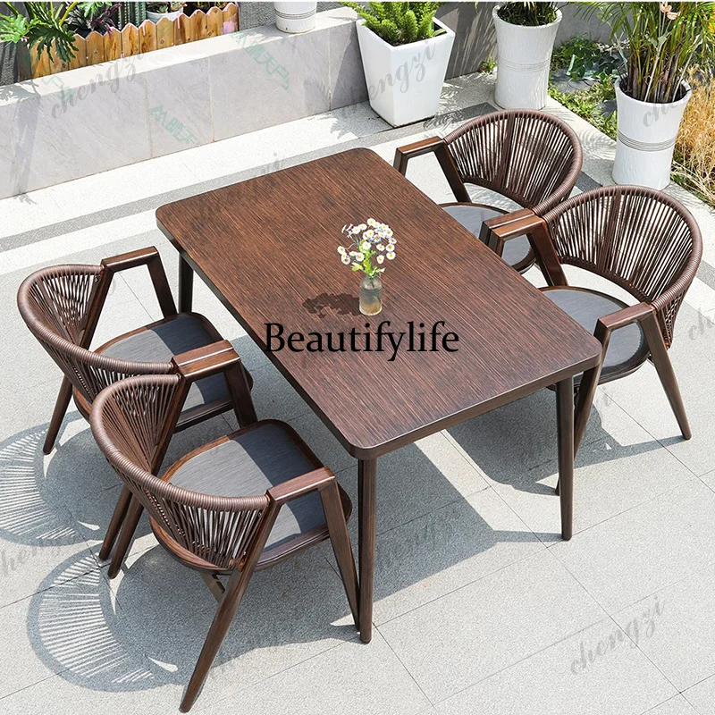 ชุดเฟอร์นิเจอร์ตกแต่งสวนแบบมีเ - Outdoor Furniture Gazebo บทวิจารณ์และราคา