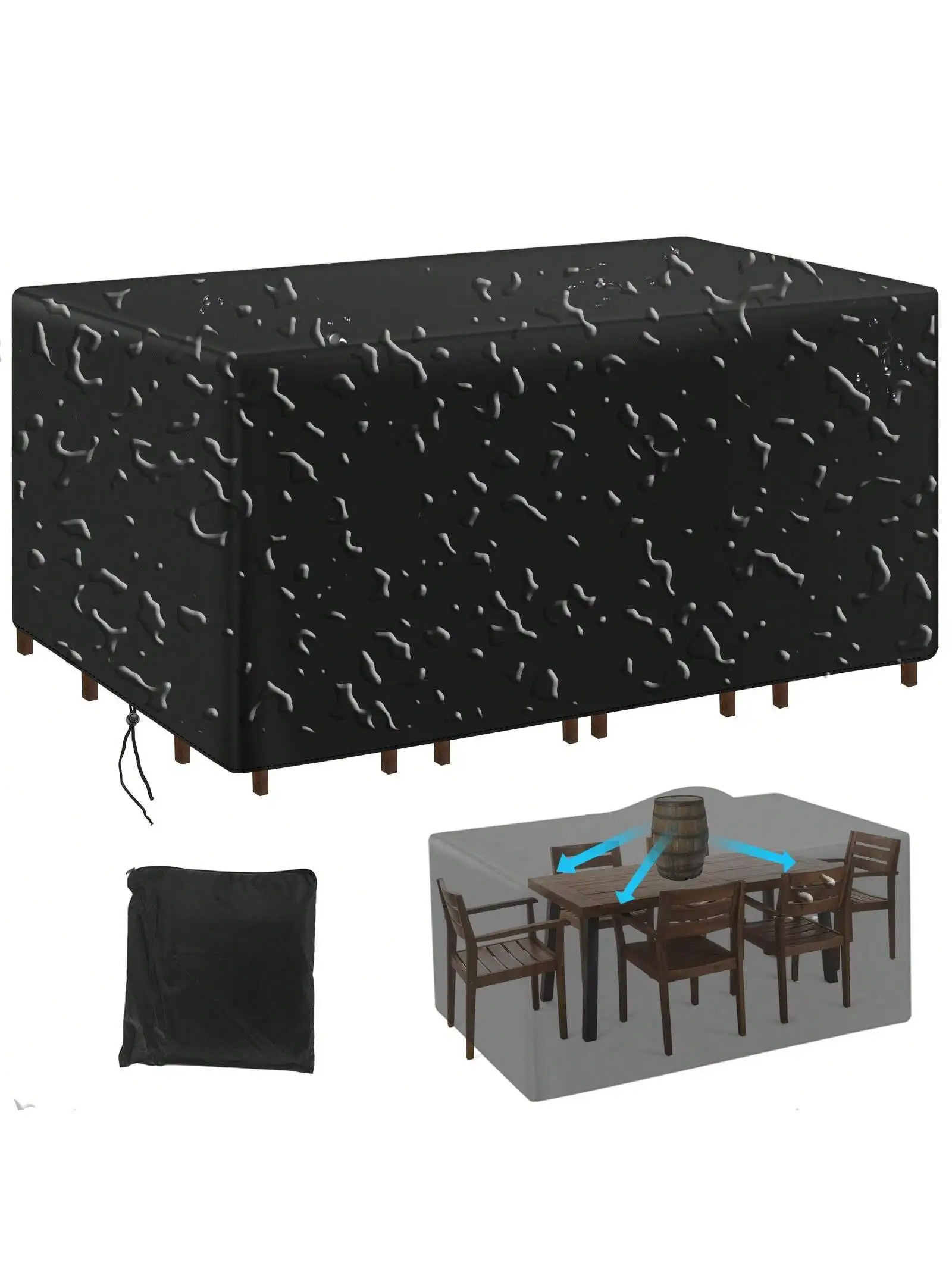 หลายขนาดลานกลางแจ้งสวนเฟอร์นิเ - Outdoor Furniture Table บทวิจารณ์และราคา