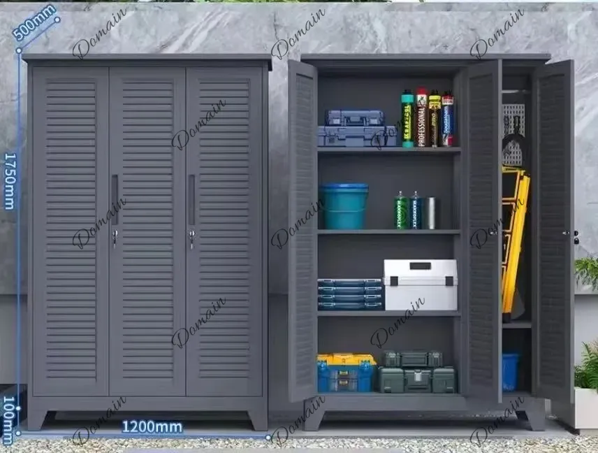 ตู้เก็บของกลางแจ้ง ขนาดใดก็ได้ - Outdoor Furniture Metal บทวิจารณ์และราคา
