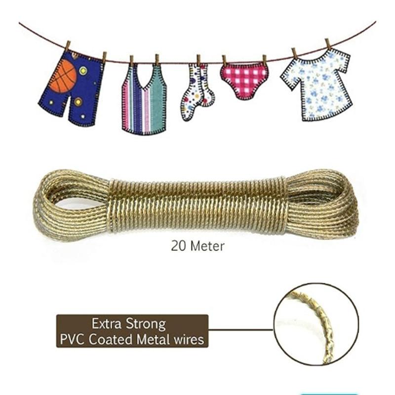 ราวตากผ้าเหล็กเคลือบ PVC, เชือ - Outdoor Furniture Rope บทวิจารณ์และราคา