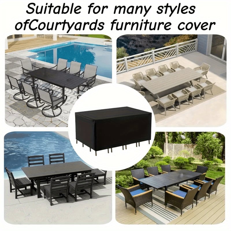 ผ้าคลุมเฟอร์นิเจอร์กลางแจ้งคุณ - Outdoor Furniture Table บทวิจารณ์และราคา