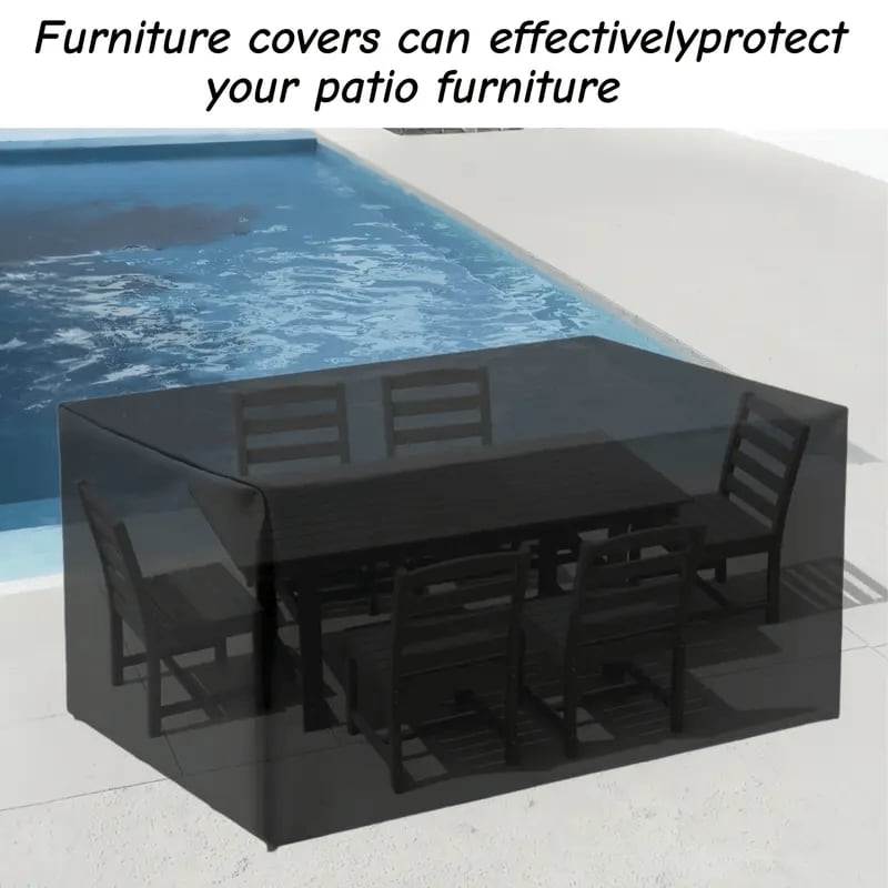 ผ้าคลุมเฟอร์นิเจอร์กลางแจ้งคุณ - Outdoor Furniture Table บทวิจารณ์และราคา