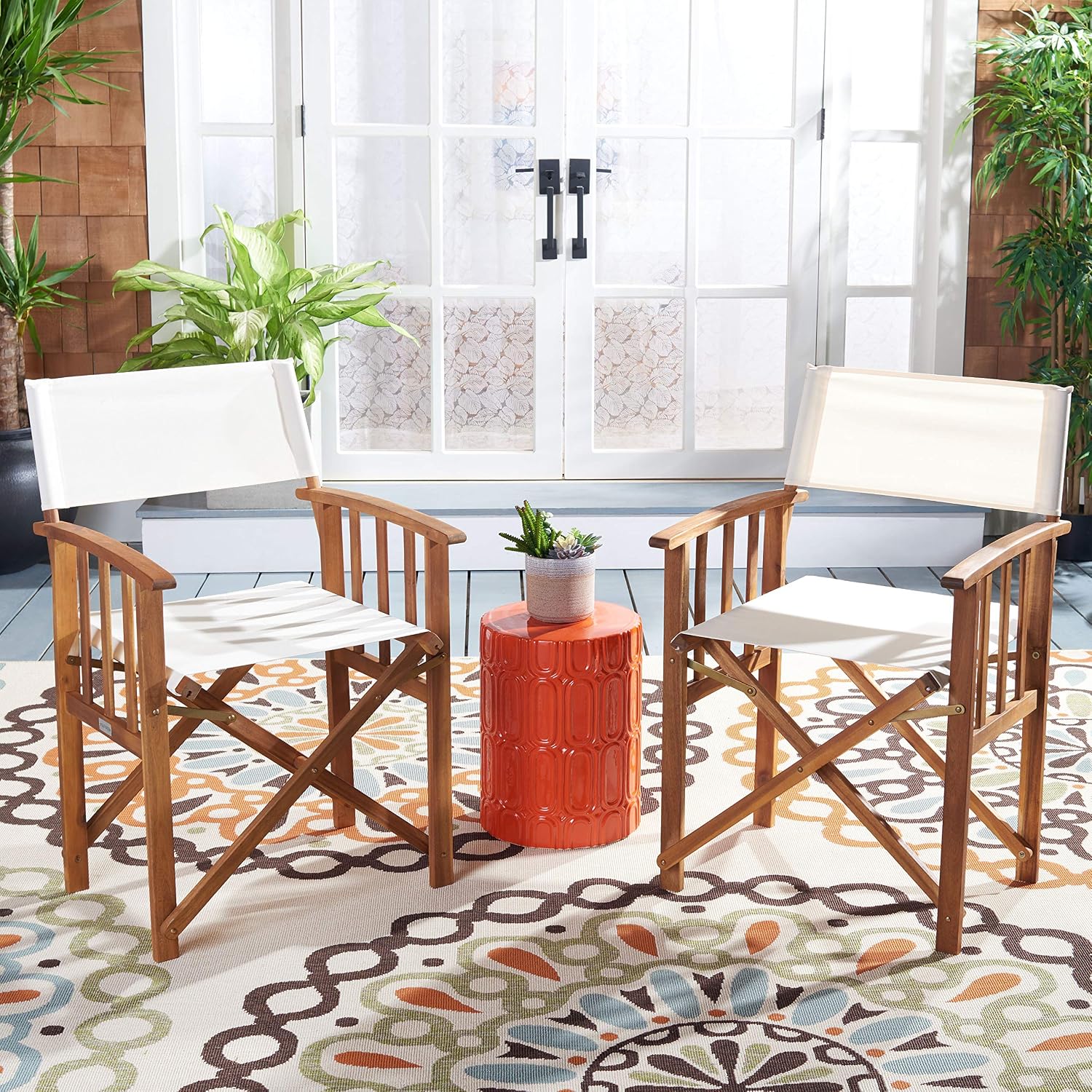 เก้าอี้ผู้กำกับแบบพับได้ทรงสูง - Outdoor Furniture Fabric บทวิจารณ์และราคา
