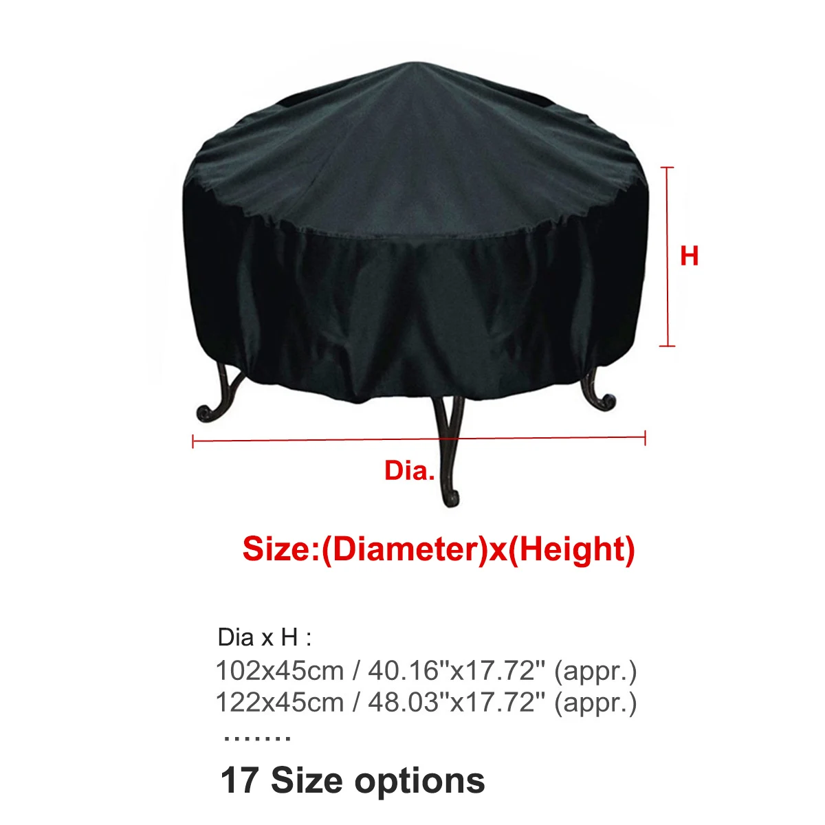 กันน้ํา Patio Fire Pit Cover ส - Outdoor Furniture Varnish บทวิจารณ์และราคา