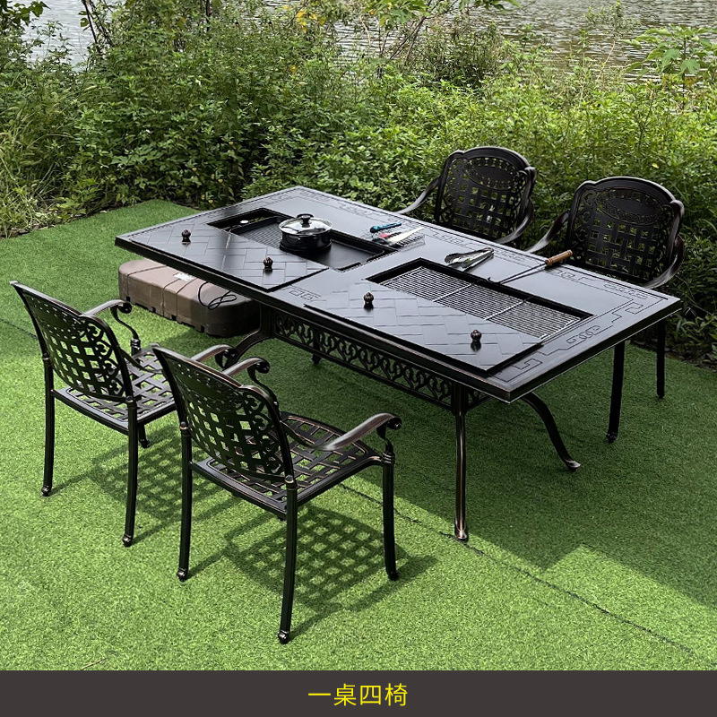ระเบียงสวน ลานบ้าน วิลล่าพักผ่ - Outdoor Furniture Table บทวิจารณ์และราคา