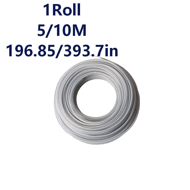 1 ม้วน 5/10M สายสลิงสแตนเลสแบบ - Outdoor Furniture Rope บทวิจารณ์และราคา