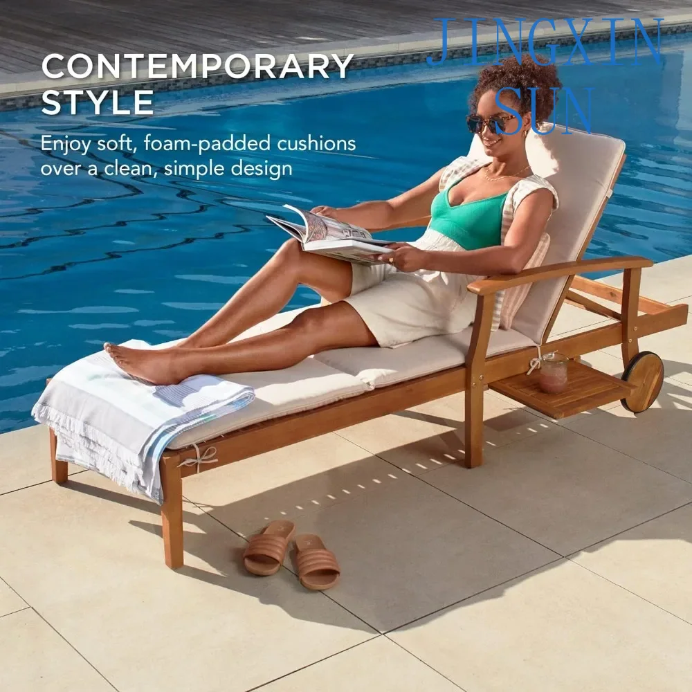 เก้าอี้พักผ่อนไม้กระถินเทศขนาด - Outdoor Furniture Without Cushions บทวิจารณ์และราคา