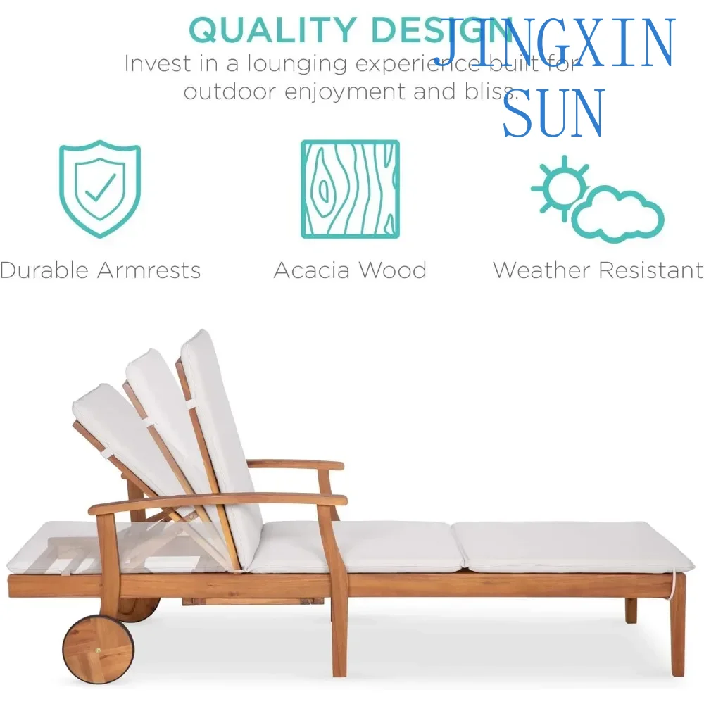 เก้าอี้พักผ่อนไม้กระถินเทศขนาด - Outdoor Furniture Without Cushions บทวิจารณ์และราคา