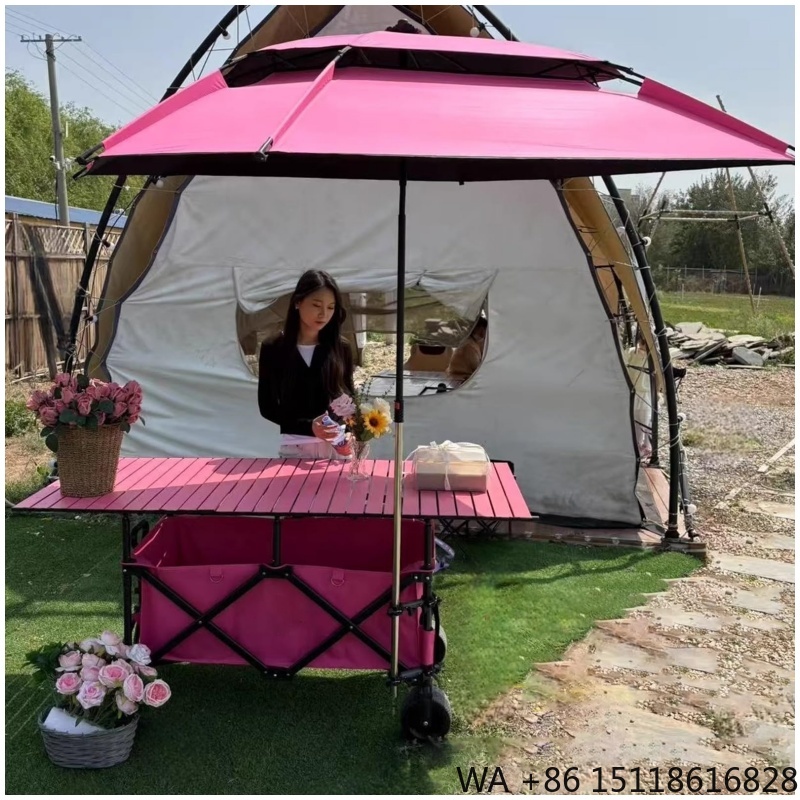 รถเข็นพับได้คุณภาพสูง 420 ลิตร - Outdoor Furniture Table บทวิจารณ์และราคา